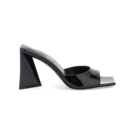 The Attico devon mules in patent leather