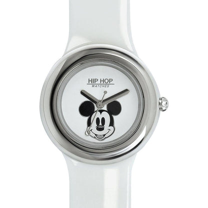 HIP HOP DISNEY COLLECTION Mod. MICKEY METAL WHITE WATCHES