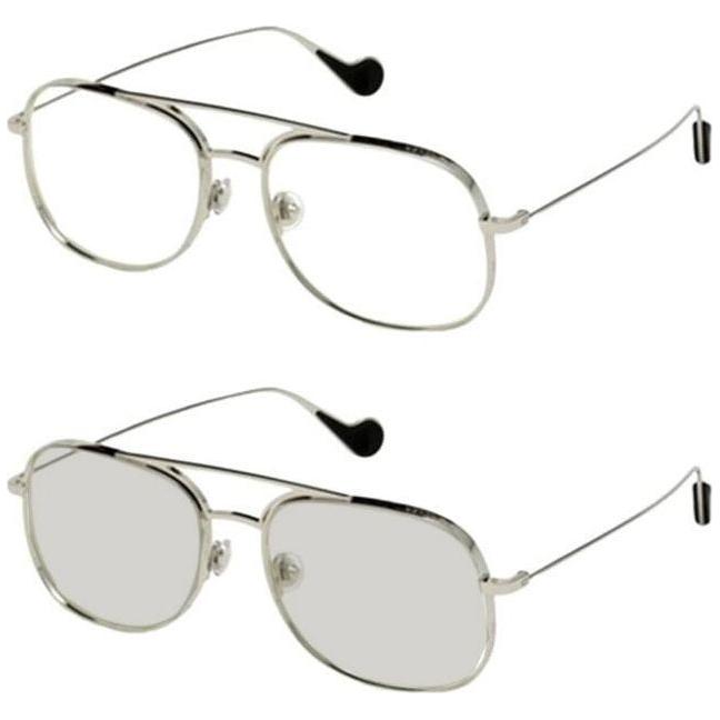 MONCLER SUNGLASSES Mod. PHOTOCHROMIC SHINY PALLADIUM ML0104 57016