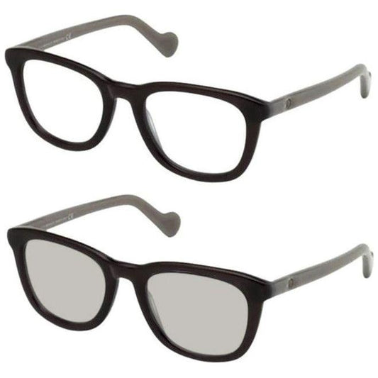 MONCLER SUNGLASSES Mod. PHOTOCHROMIC TRANSPARENT GRAY WITH MEDIUM GRAY ML0118 5420A