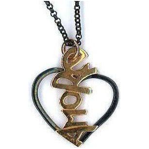 AMBROSINI JEWELS - 银质吊坠 925° 精雕细琢 棕色 透明 玫瑰金